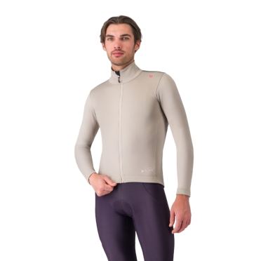 Castelli Espresso air jacket lange mouw clay heren 