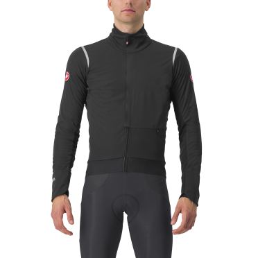 Castelli Alpha Doppio RoS lange mouw fietsjack zwart heren 