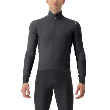 Castelli Alpha Flight RoS lange mouw fietsjack zwart heren 