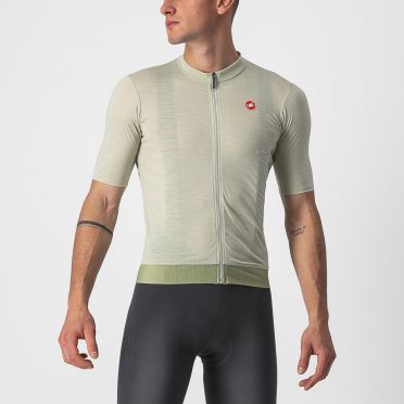 Castelli Essenza fietsshirt korte mouw groen heren 