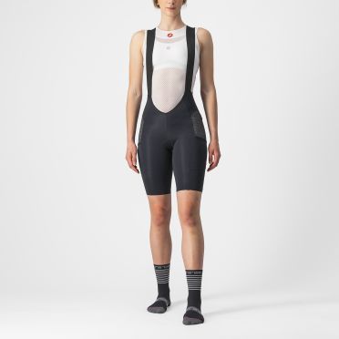 Castelli Free Unlimited bibshort zwart dames 