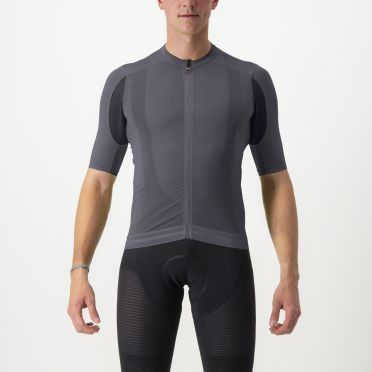 Castelli Superleggera 3 korte mouw fietsshirt grijs heren 