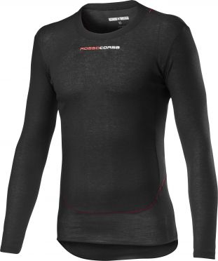 Castelli Prosecco Tech ondershirt lange mouw zwart heren 