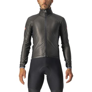 Castelli Slicker Pro fietsjack lange mouw zwart heren 