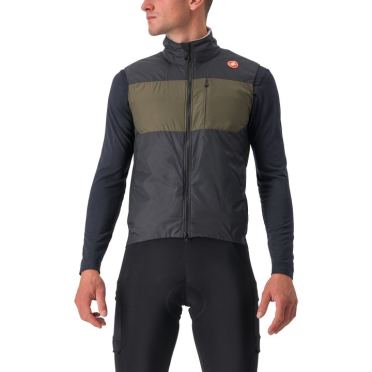 Castelli Unlimited Puffy fietsvest mouwloos zwart heren 