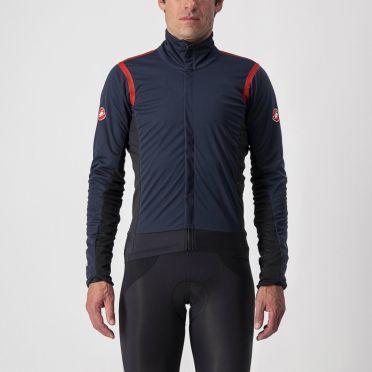 Castelli Alpha RoS 2 fietsjack blauw heren 