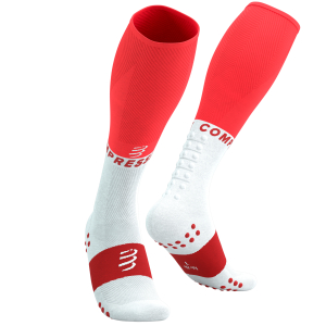 Compressport Full Oxygen hardloopsokken rood 