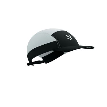 Compressport 5 Panel Light Cap wit/zwart