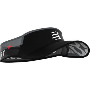 Compressport Ultralight hardloop visor zwart 