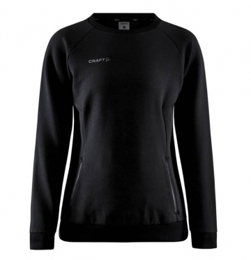 Craft Core Soul vrijetijdssweater crewneck zwart dames 