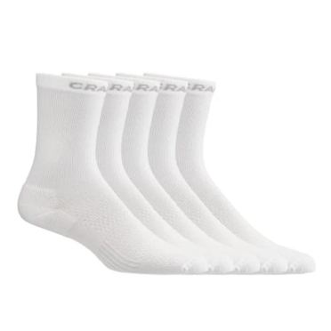 Craft Active High sokken 5-pack wit unisex 