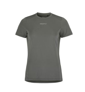 Craft ADV Essence 2 hardloopshirt korte mouw grijs dames