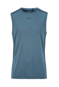 Craft ADV Essence hardloopshirt mouwloos 2 blauw heren 