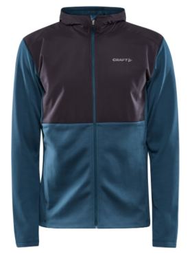 Craft ADV Essence Jersey Hood Jacket pond black heren 