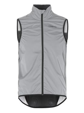 Craft Advanced Essence Lumen Wind fietsvest mouwloos grijs heren 