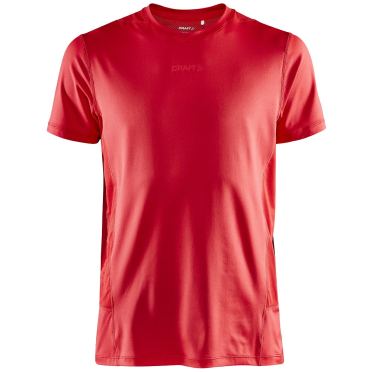 Craft Essence slim hardloopshirt SS rood heren 