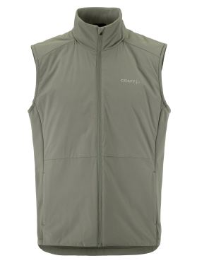 Craft ADV Essence Warm 2 hardloopvest mouwloos groen heren 