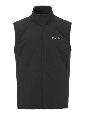 Craft ADV Essence Warm hardloopvest mouwloos 2 zwart heren 