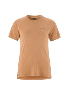 Craft Adv Trail Wool ondershirt korte mouw oranje dames 