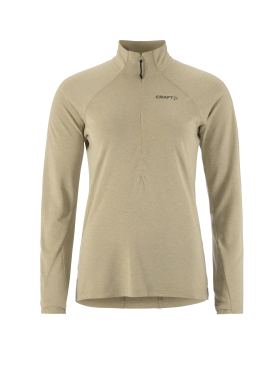 Craft ADV Subz Wool 3 ondershirt lange mouwen beige dames 