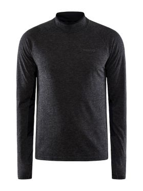 Craft Advanced Subz Wool 2 lange mouw hardloopshirt heren zwart 