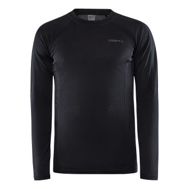 Craft Core warm baselayer shirt lange mouw zwart heren 