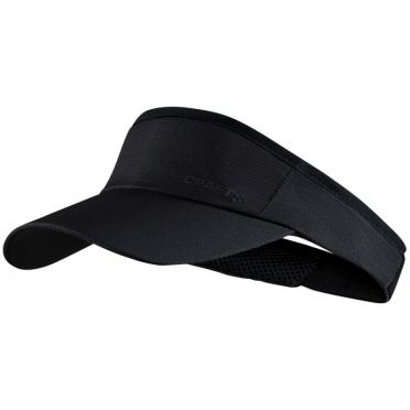 Craft Running cap Charge Visor zwart 