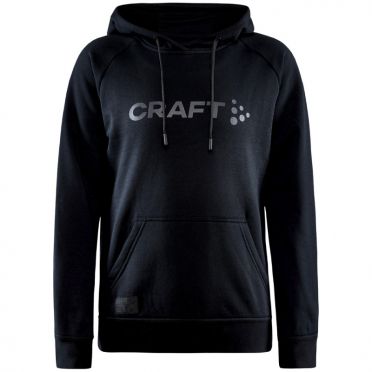 Craft Core vrijetijdsvest (met capuchon) zwart dames 