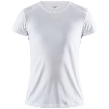 Craft Essence slim hardloopshirt SS wit dames 