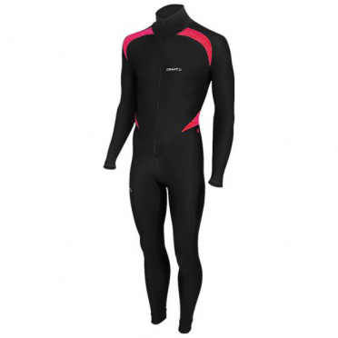 Craft Thermo Schaatspak CB zwart/roze unisex 