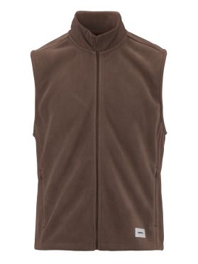 Craft Subz Fleece hardloopvest mouwloos bruin heren 