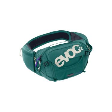 Evoc Hip Pack Pro 3L + 1,5L Hydration Bladder heuptas groen 