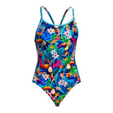 Funkita Birdie Wordie diamond back badpak dames 