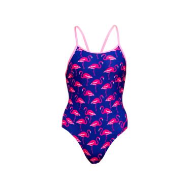 Funkita Flocked Up diamond back badpak dames 