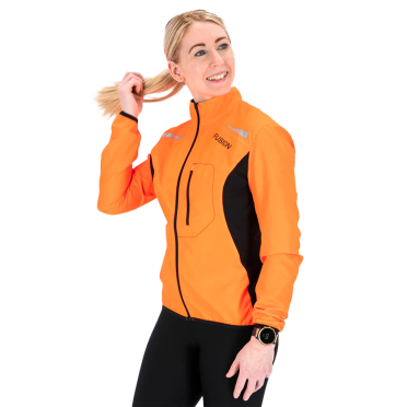 Fusion S1 Run Jacket oranje dames 