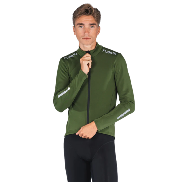 Fusion S3 Cycling Jacket groen Unisex 