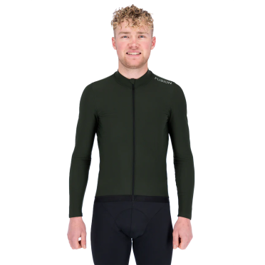 Fusion Thermal Cycling Jersey groen heren 
