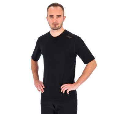 Fusion Merino 150 T-Shirt zwart heren 