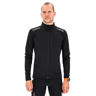 Fusion S2 Run Jacket zwart heren 