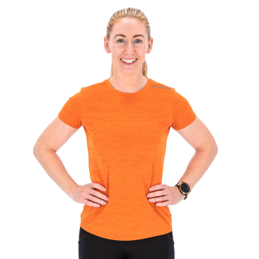 Fusion C3 T-shirt oranje dames 