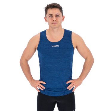 Fusion C3 Singlet donkerblauw heren 