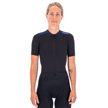 Fusion Cycling Jersey donkerblauw dames 