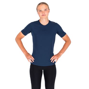 Fusion Nova T-shirt blauw dames 