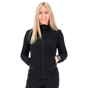 Fusion Recharge Hoodie zwart dames 