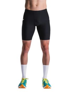 Fusion Short Tights super zwart heren