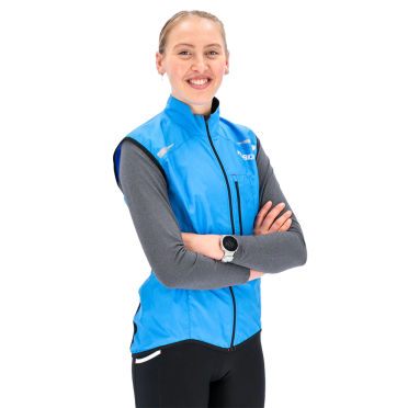 Fusion S1 Run Vest blauw dames 