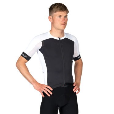 Fusion SLi HC Cycling Jersey wit/zwart Unisex 