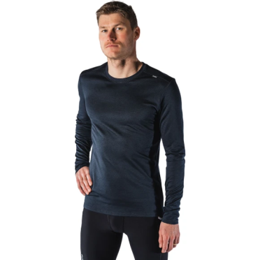 Fusion Technical Merino 150 LS Shirt blauw heren 