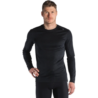 Fusion Technical Merino 150 LS Shirt zwart heren 