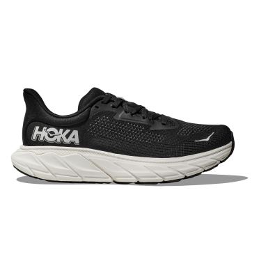 Hoka Arahi 7 hardloopschoenen zwart/wit dames 